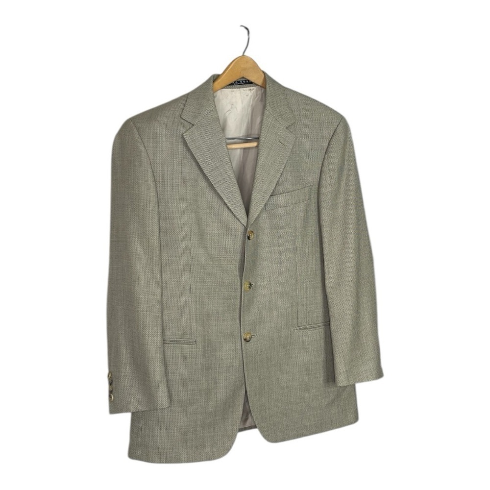 Hugo Boss Saks Fifth Avenue Men's Classic single Breasted Wool Sports-coat 38 S - Picture 2 of 12